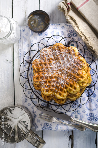 Herzwaffeln, Waffeln, Butterwaffeln