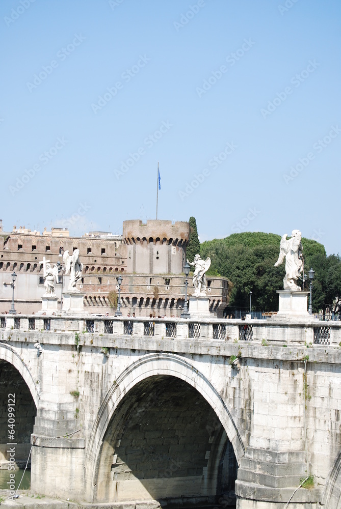 Ponte Sant'Angelo and Castel Sant'Angelo