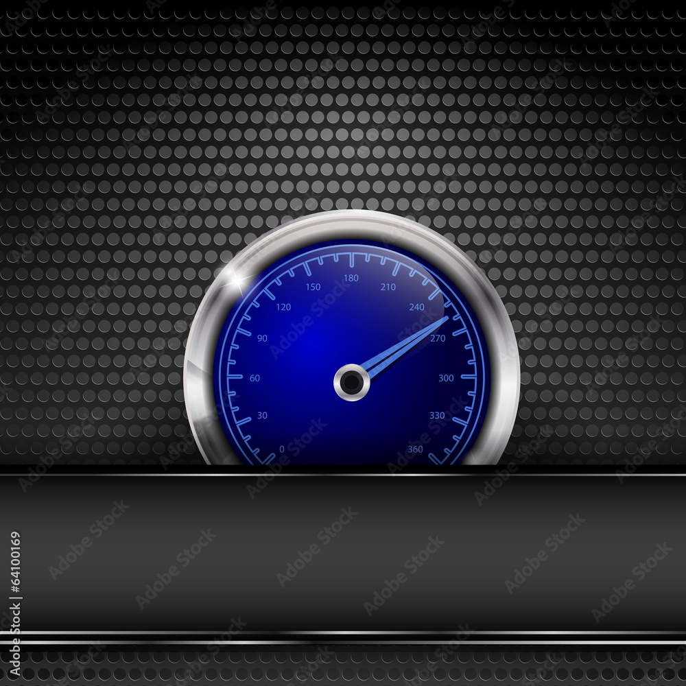 Naklejka premium vector background with metallic texture