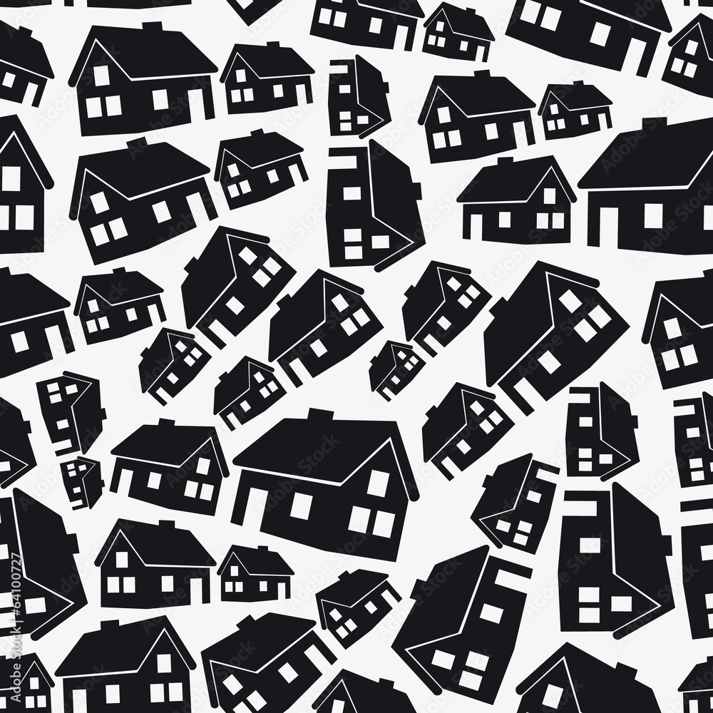 real estate simple house seamless pattern eps10 real estate simple house seamless pattern eps10