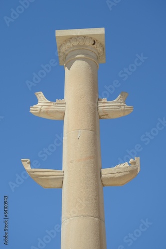 Rostral column in Cartagena photo