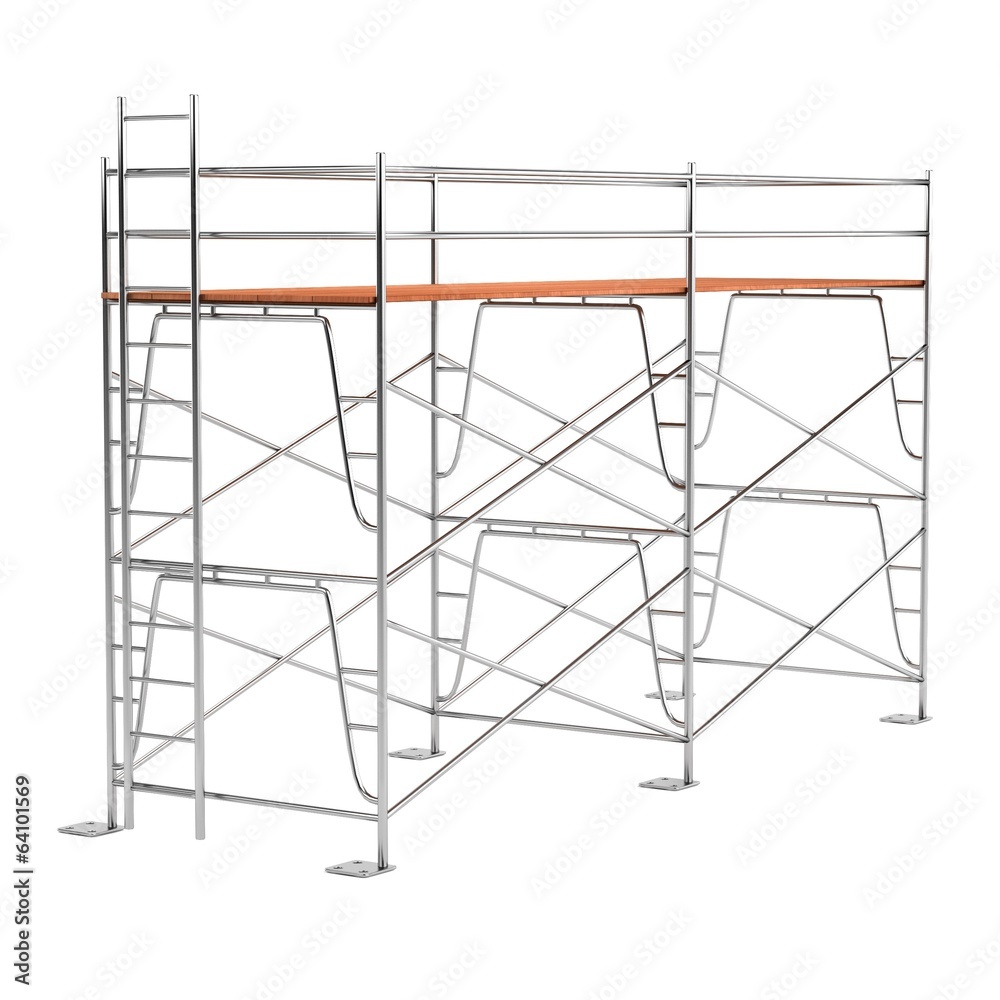 realistic 3d render of scaffolding realistic 3d render of scaffolding