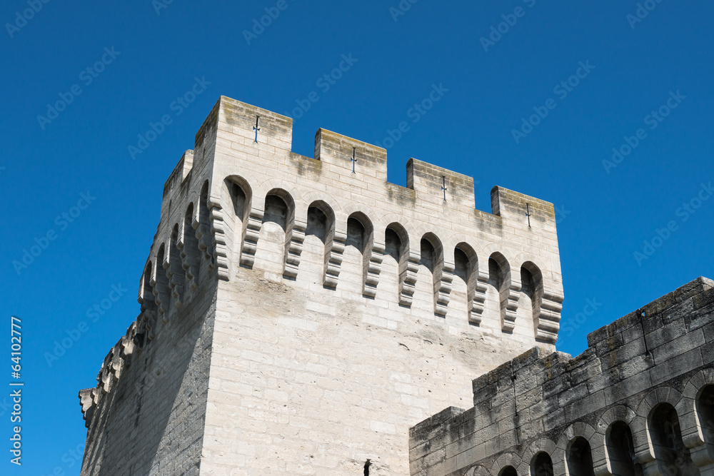 Tour des remparts d'Avignon