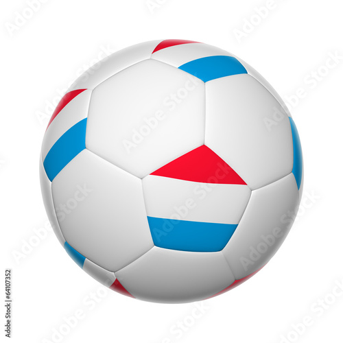 Luxembourg soccer ball