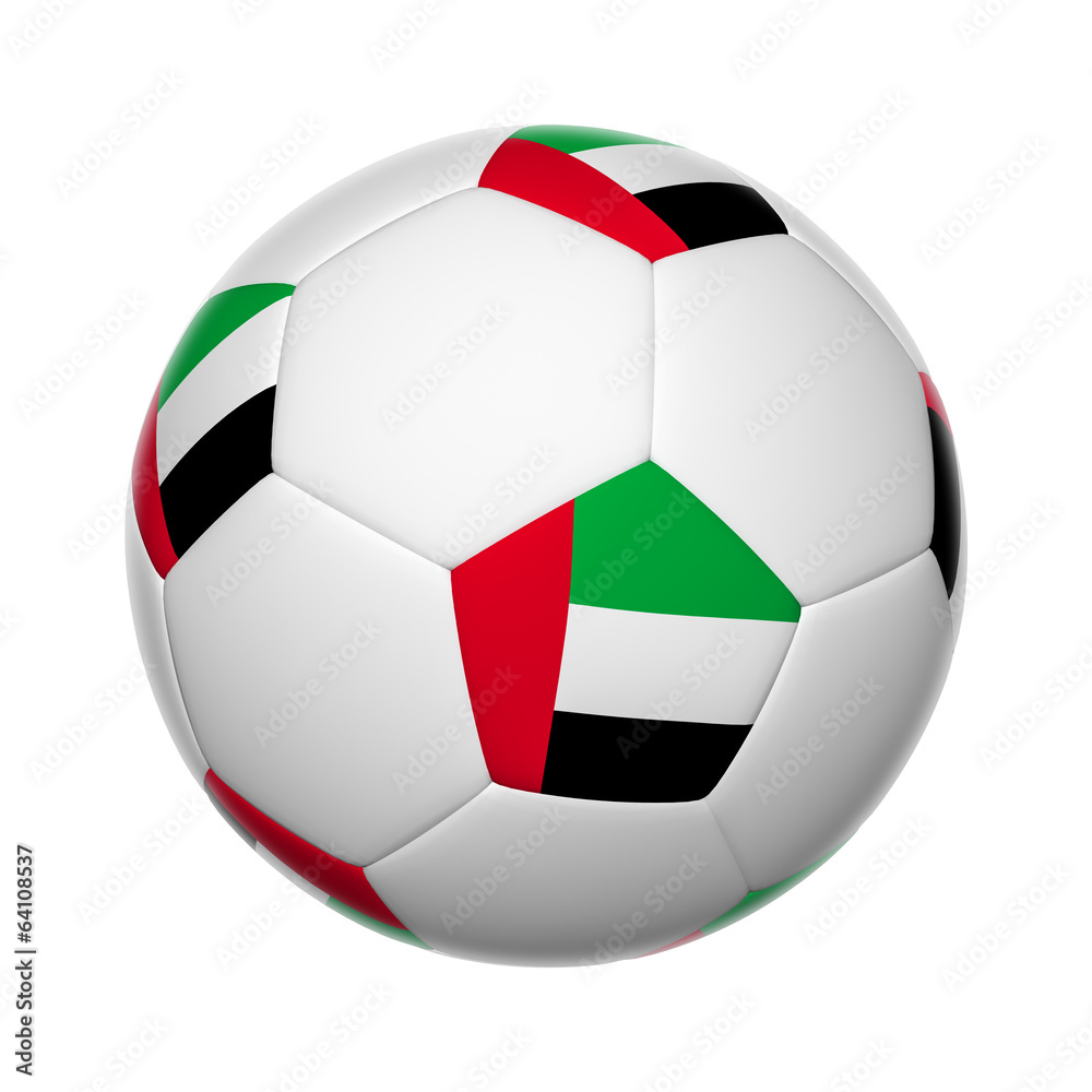 United Arab Emirates soccer ball