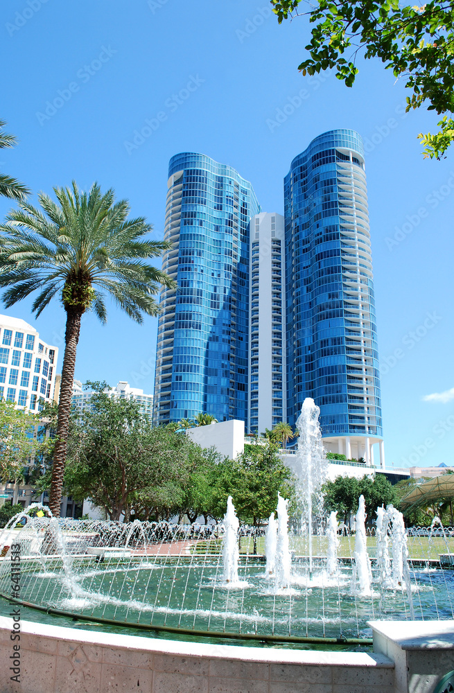 Fototapeta premium Fort Lauderdale Downtown