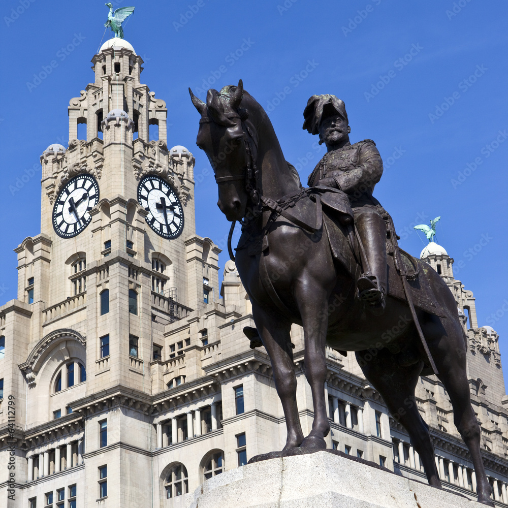 King Edward VII Monument in Liverpool