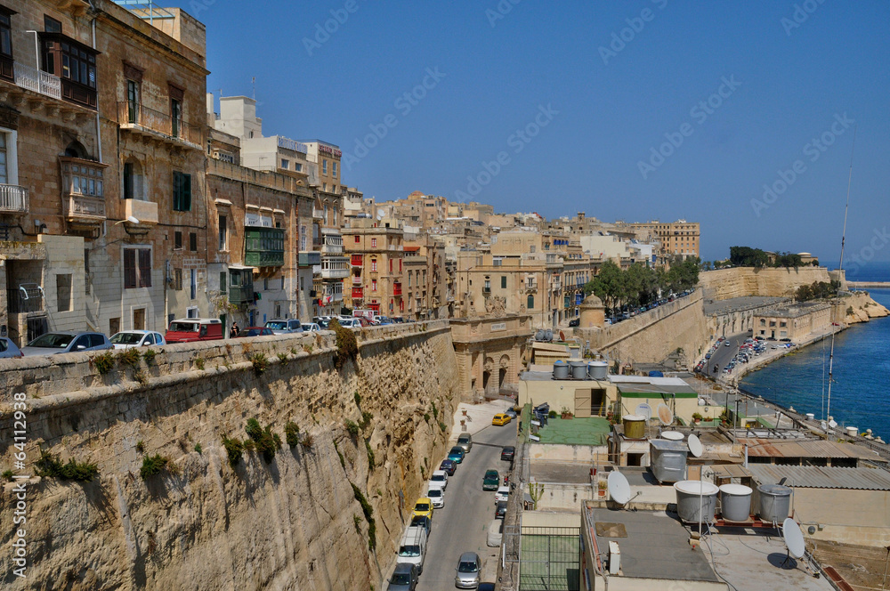 Malta, the picturesque city of Valetta