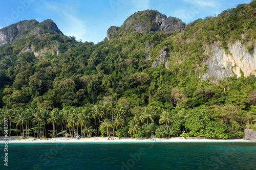 Tranquil tropical beach