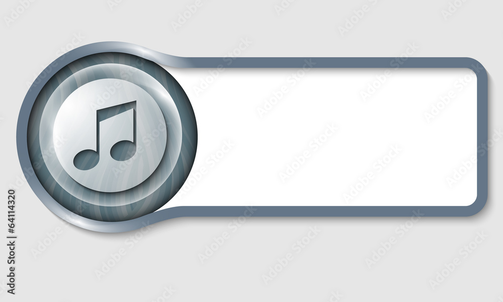 text frame for any text and transparent music icon text frame for any text and transparent music icon
