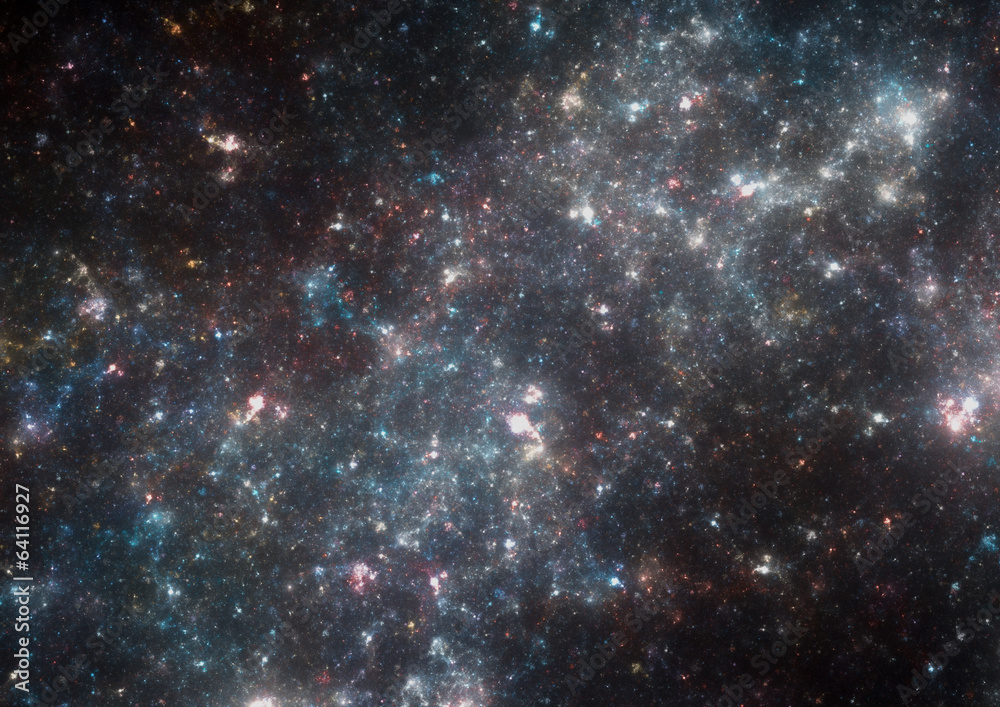 Naklejka premium Stars background