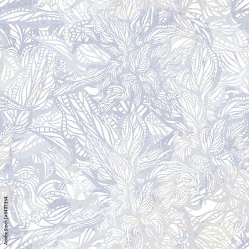 Abstract seamless floral background. EPS 10