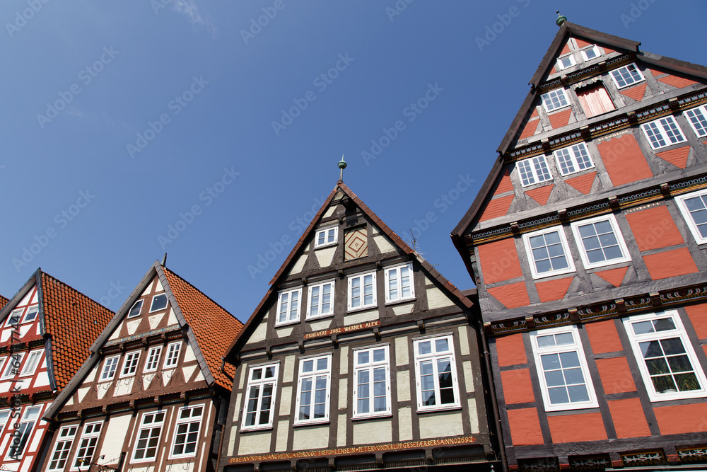 Celle half-timbered houses