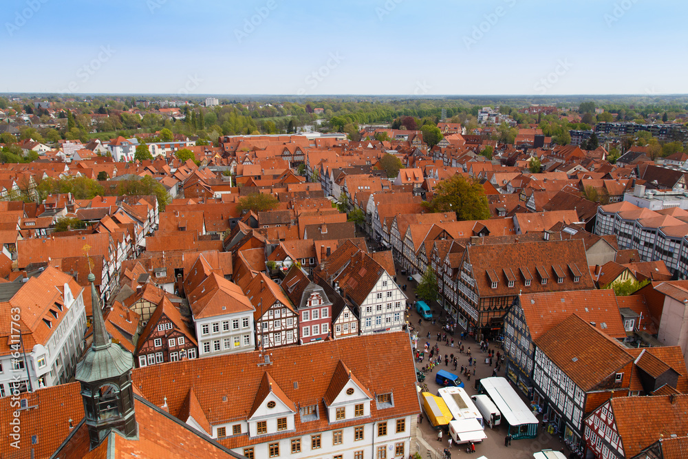 Celle rooftops