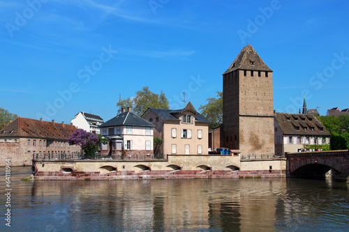Ponts Couverts tower in Strasbourg