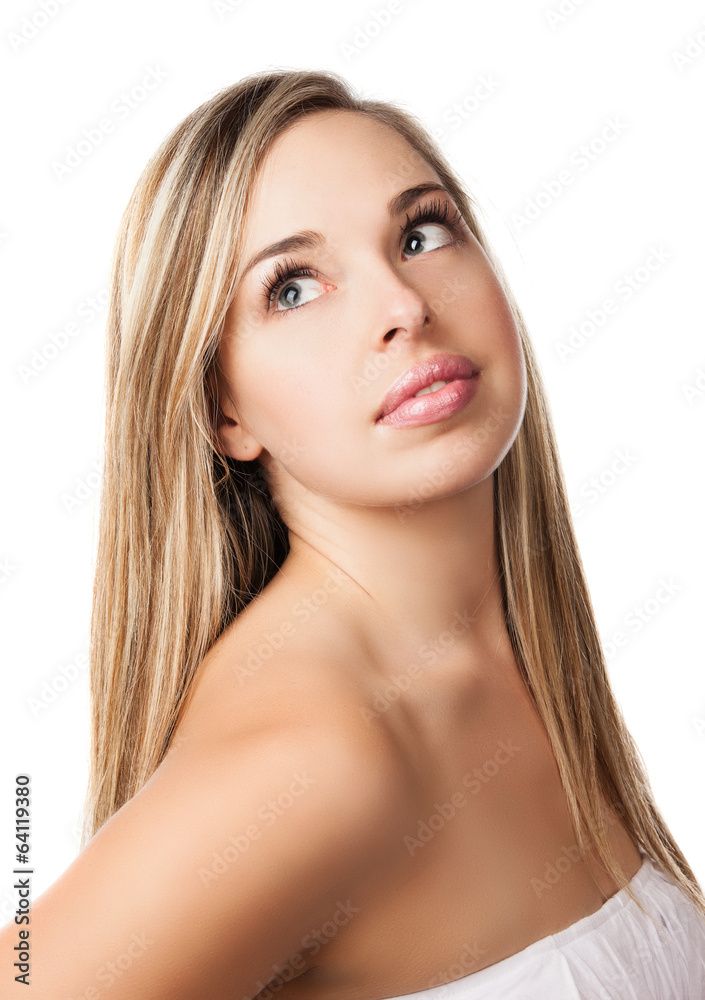 Fototapeta premium Natural beauty makeup girl
