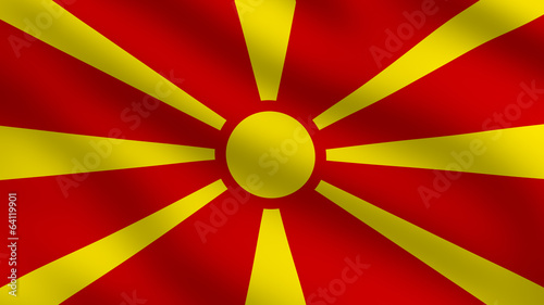 Foto Macedonia Flag