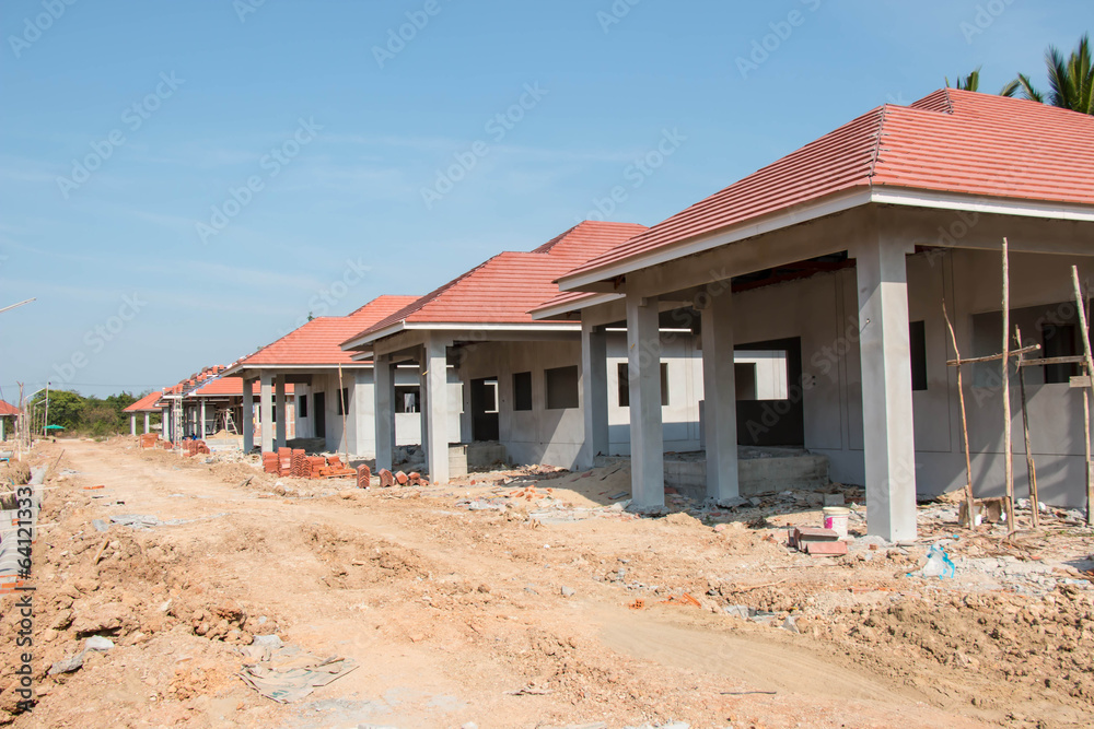 Housing project construction