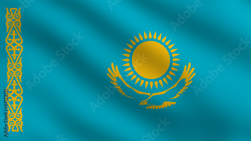 Kazakhstan Flag