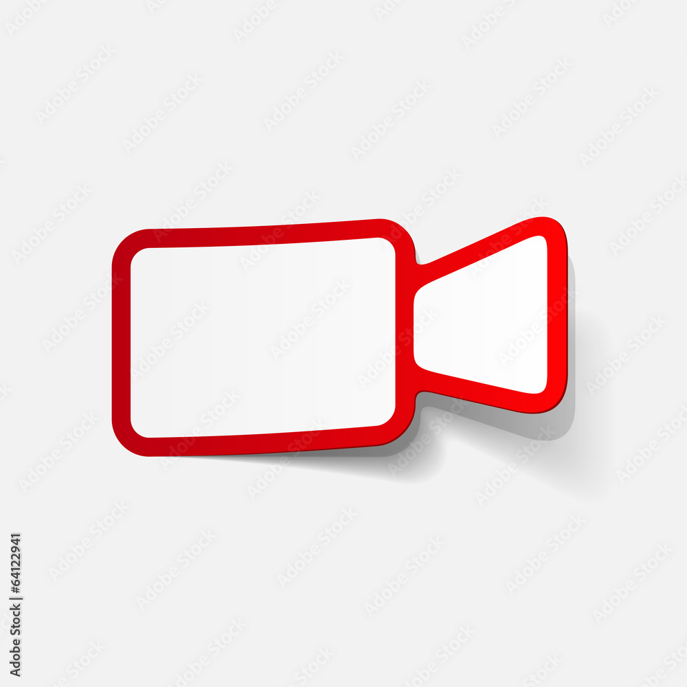 realistic design element: video realistic design element: video