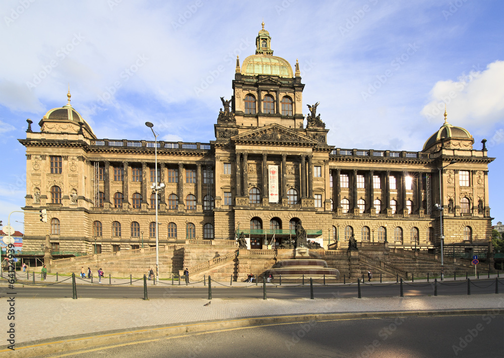 National museum on the Wenceslas Square.