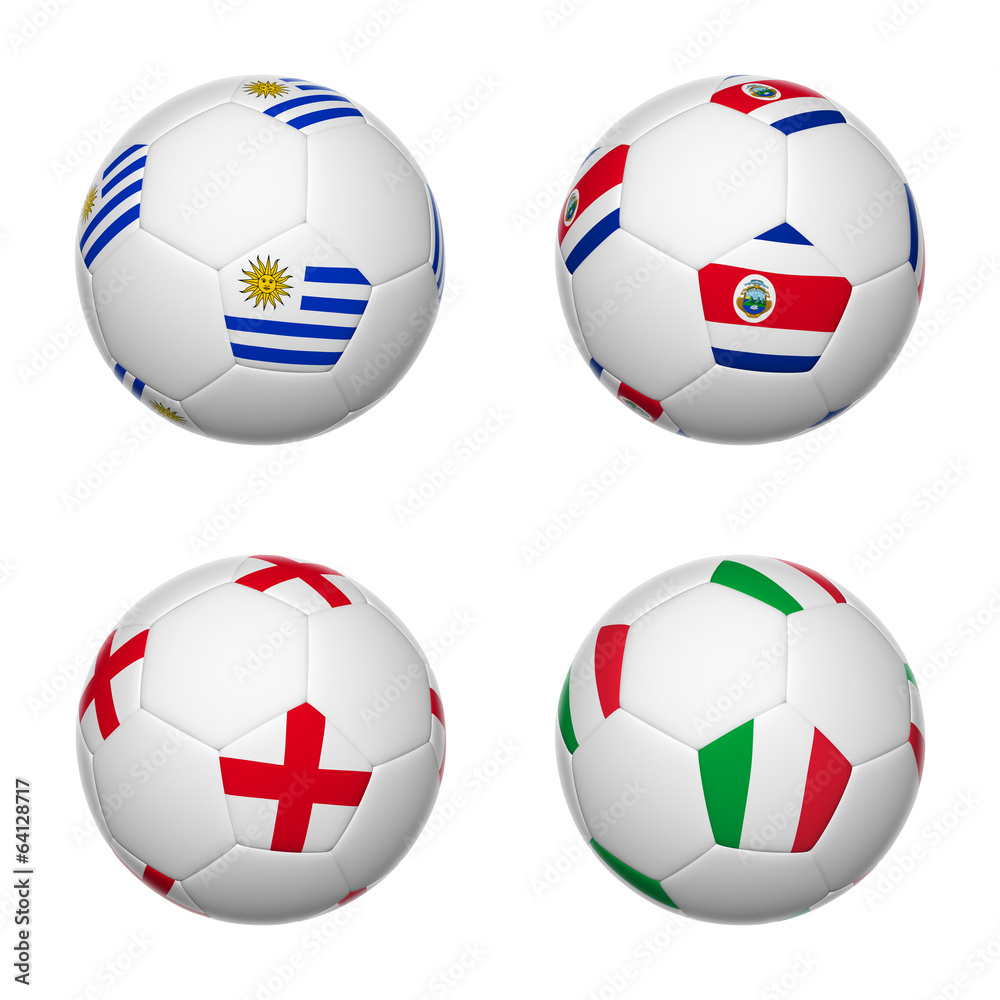 Obraz premium Soccer balls
