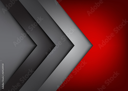 red vector background overlap dimension