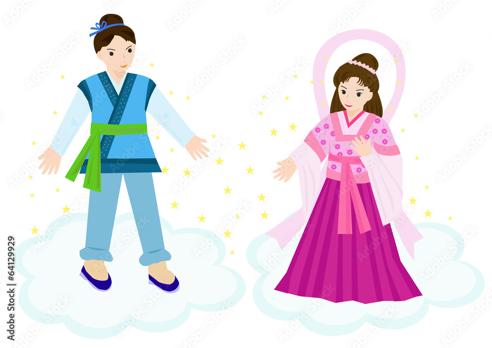 七夕ー織姫と彦星 七夕ー織姫と彦星