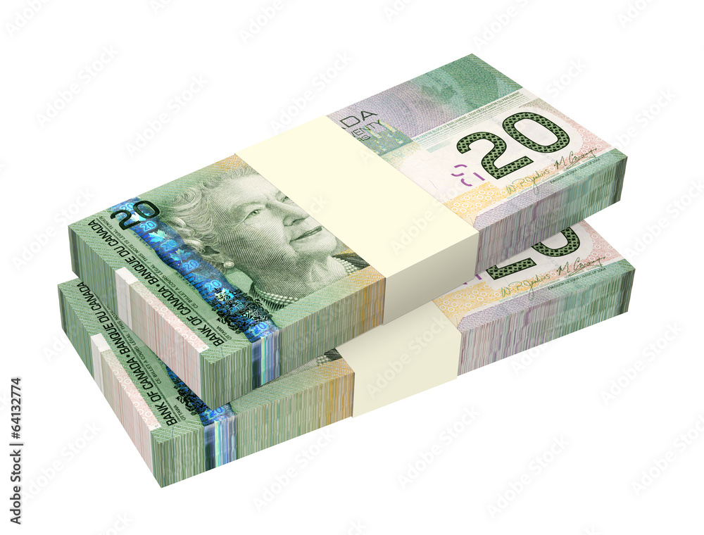 Dollars money isolated on white background. Dollars money isolated on white background.