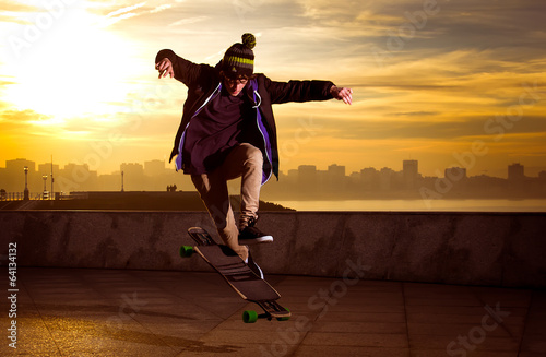 Photos teen skateboarder