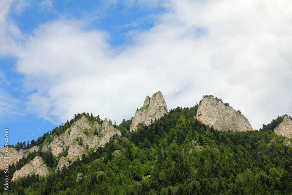 Three Crowns, Pieniny National Park, Poland Three Crowns, Pieniny National Park, Poland