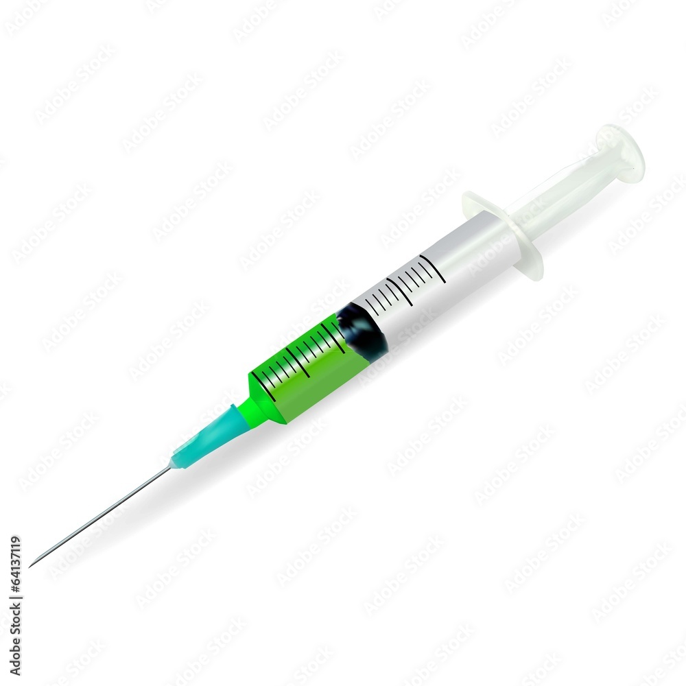 Fototapeta premium medical syringe