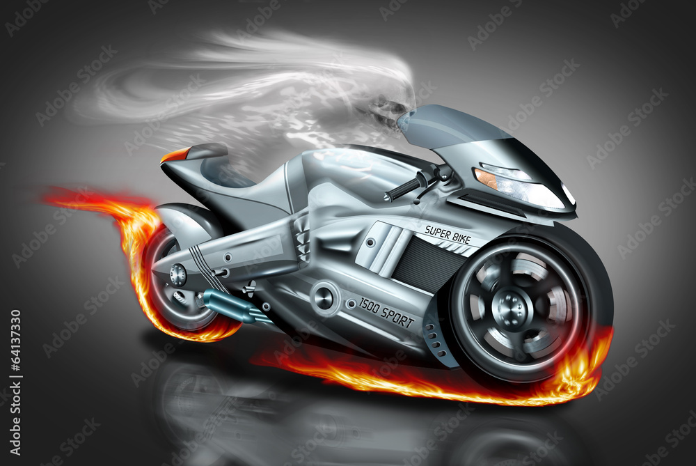 Fototapeta premium Ghostrider