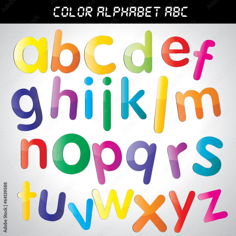 Color Alphabet A-Z