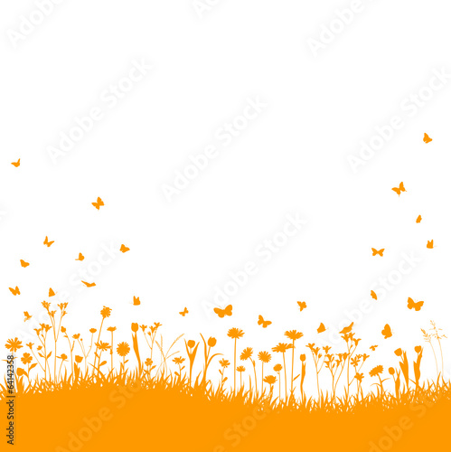 Blumenwiese Vektor