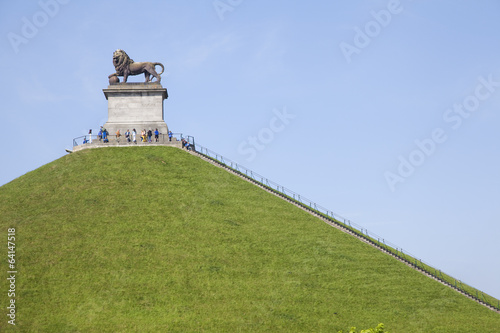 Fototapeta The Lion of Waterloo, Belgium