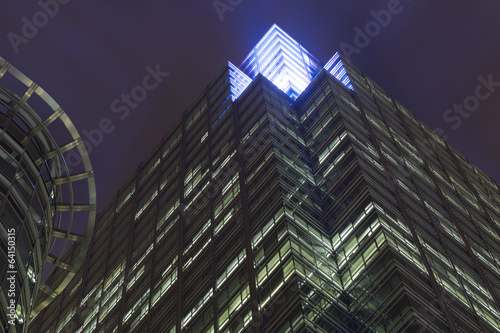 City Building at Night