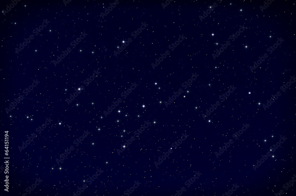 Naklejka premium Starry Sky