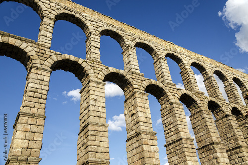 aqueduct of Segovia Fototapet