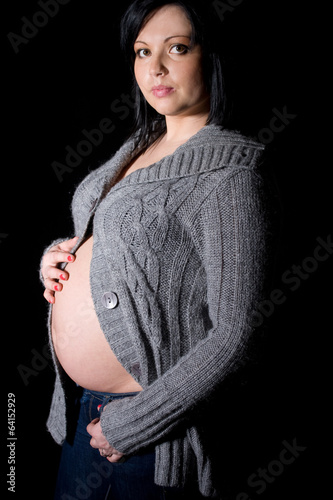 Pregnant woman portrait