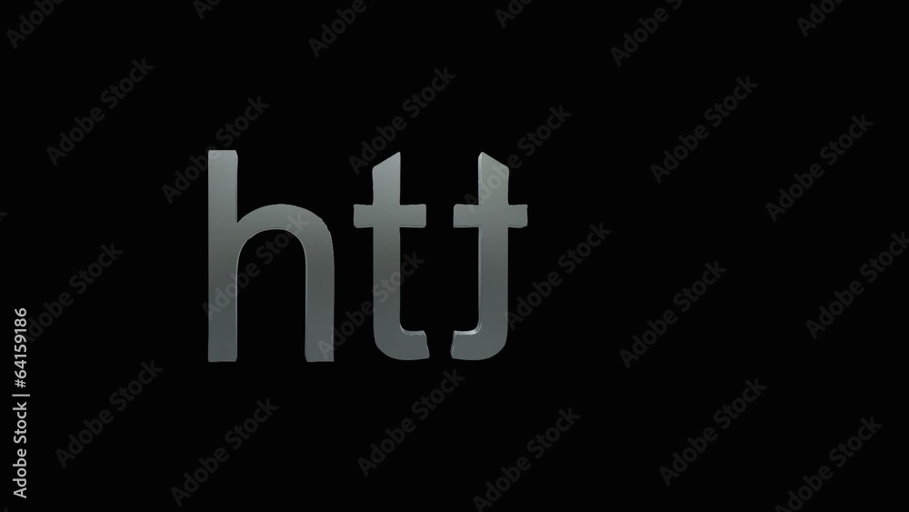 Internet sign flying with rotation. alpha channel Internet sign flying with rotation. alpha channel