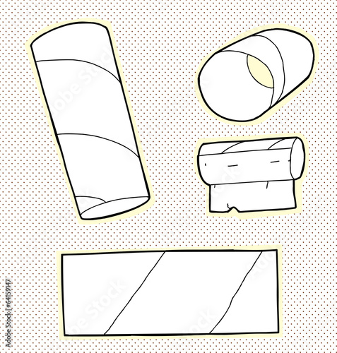 Toilet Tissue Tubes