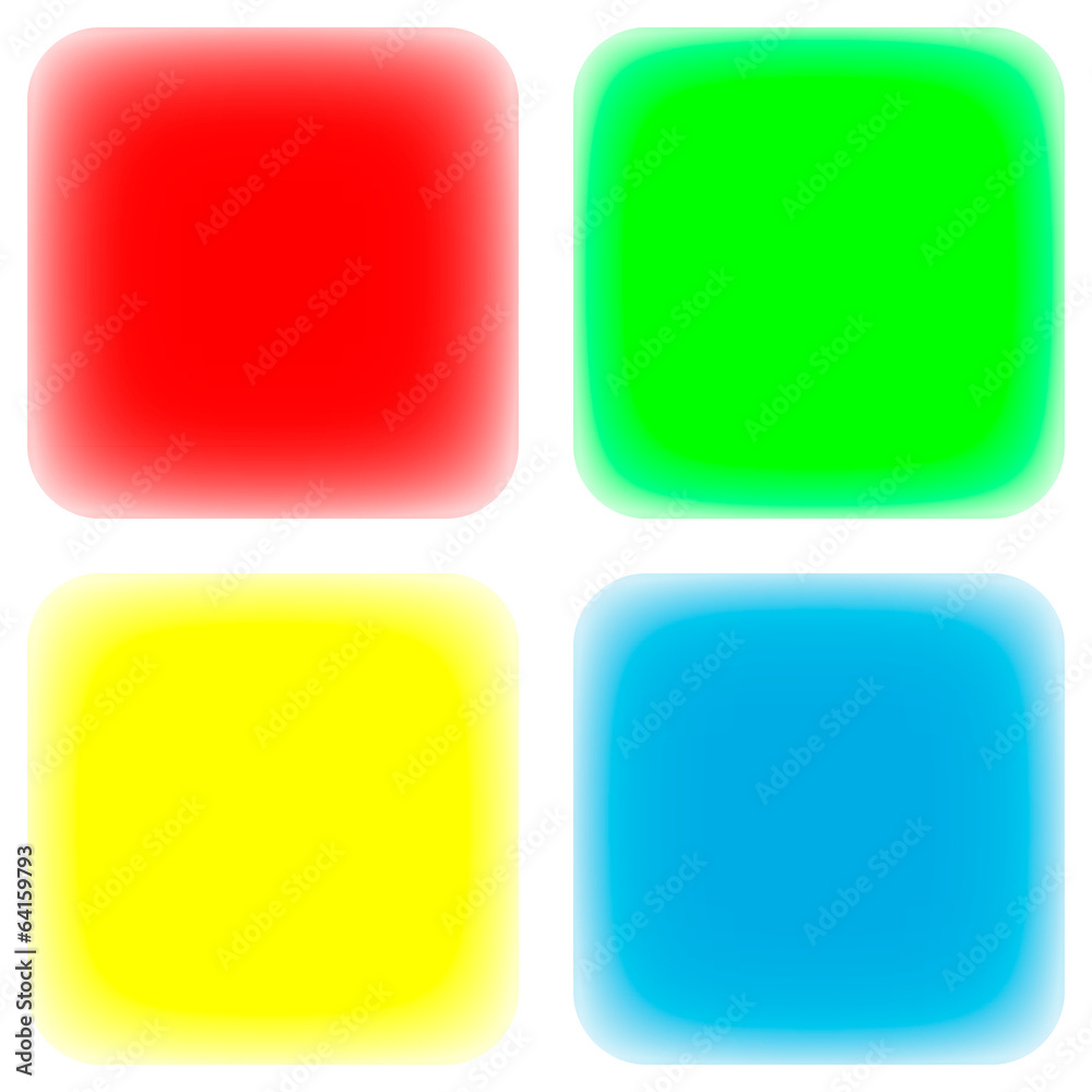 Blank buttons set Blank buttons set