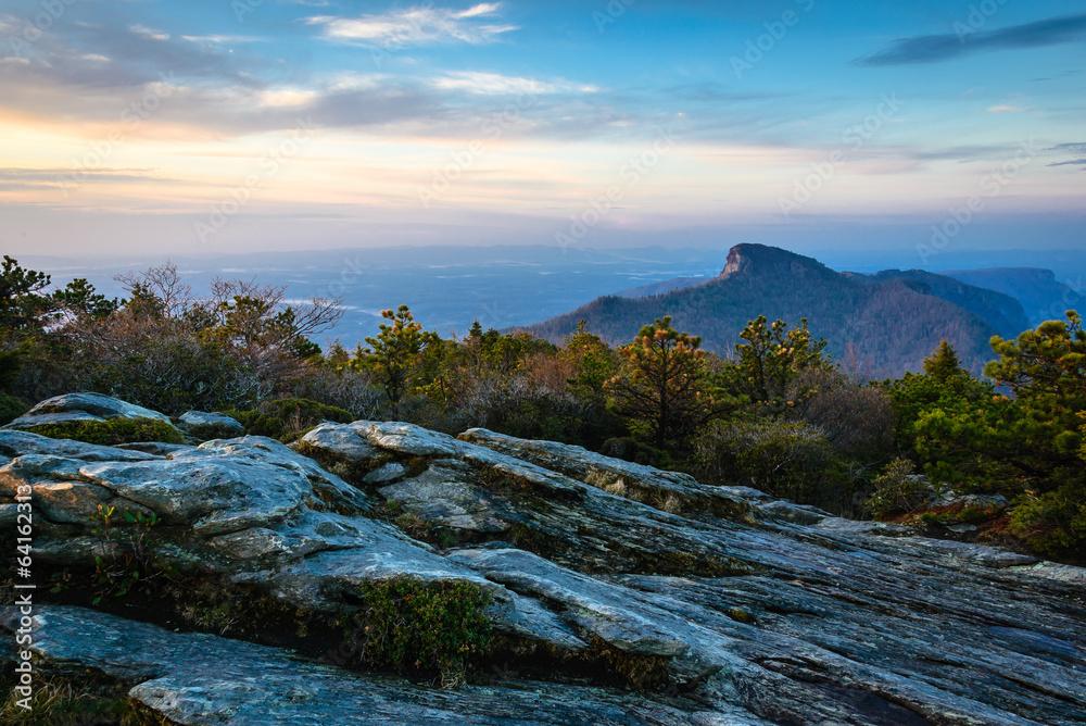 Obraz premium Hawksbill Mountain