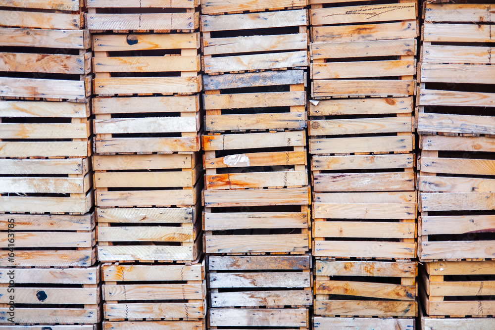 Old wood boxes, Morocco Old wood boxes, Morocco