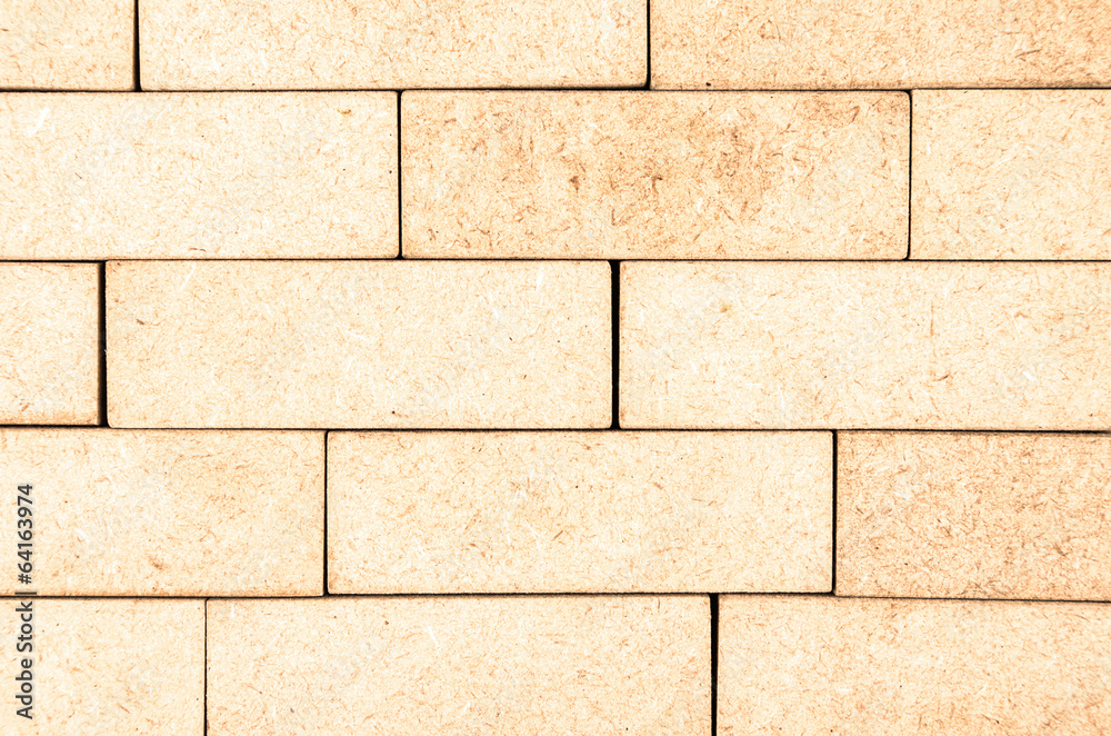 Fototapeta premium jenga wall on a white background