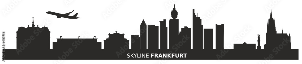 Fototapeta Skyline Frankfurt am Main