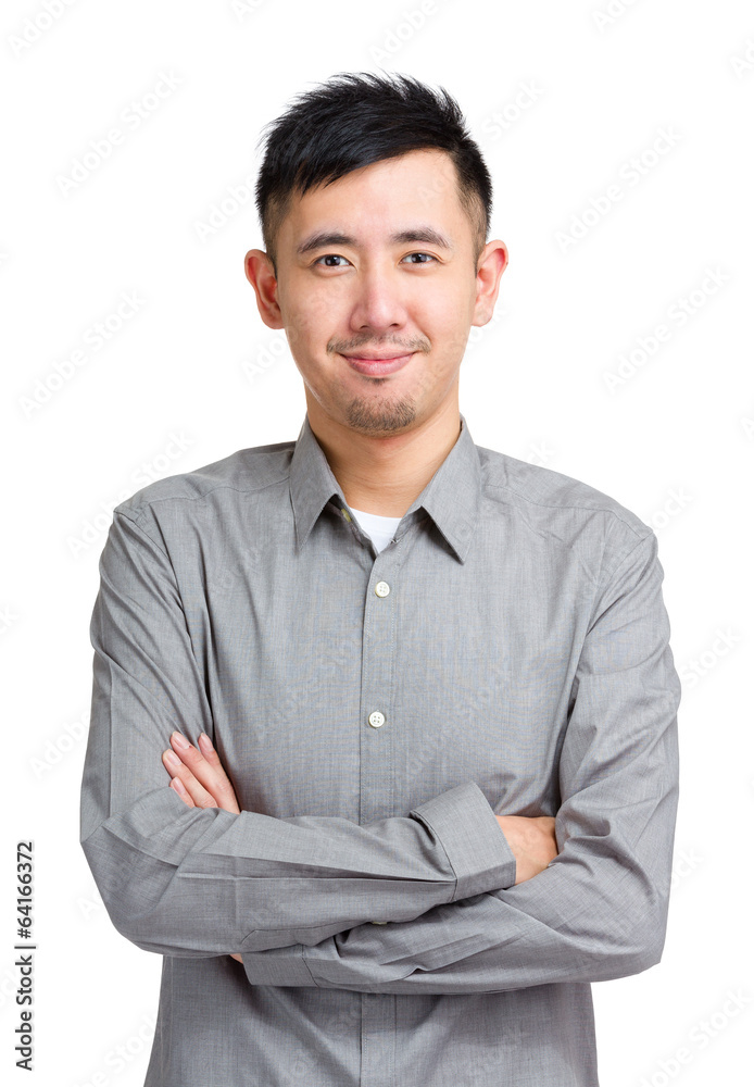 Asian man in smart casual