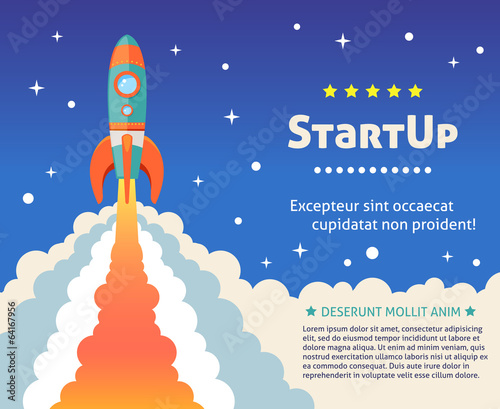 Rocket start background