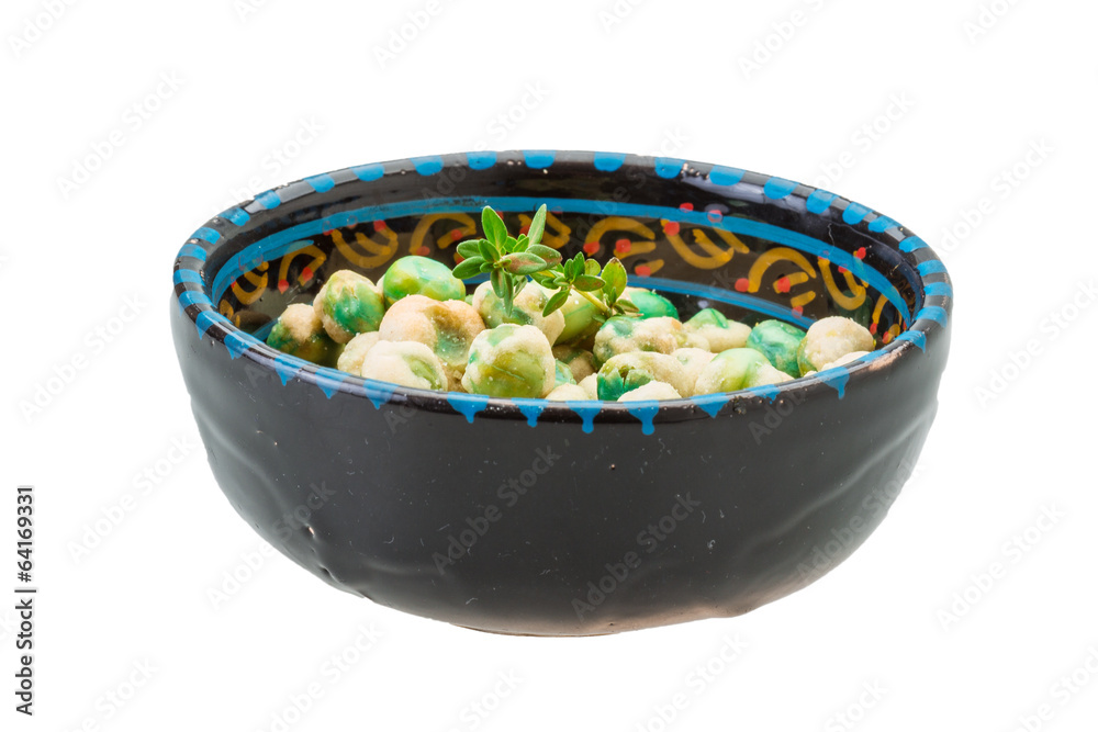 Crispy green peas Crispy green peas